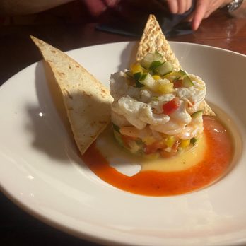 Bahama Breeze - Crab dip appetizer. Crab tasted frozen. - Bars Near Me - Wayne, New Jersey Bahama Breeze - Crab dip appetizer. Crab tasted frozen. - Bars Near Me - Wayne, New Jersey