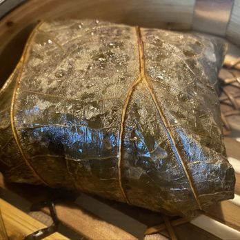 Dim Dim Sum - Sticky Rice bundle filled with meats.  Good, not great. - Dim Sum Near Me - Windermere, Florida