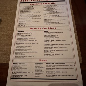 Avalon Grille - New American Near Me - Avalon, California