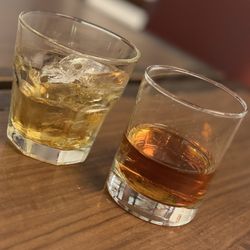 Cascadia Restaurant & Bar - 100 year old drink with apple back