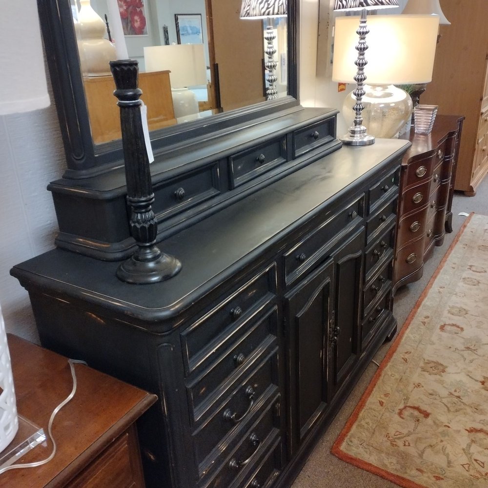 Consignment Solutions - Awesome huge dresser with mirror - Furniture Stores Near Me - Leesburg, Virginia