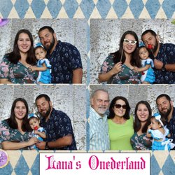 The Neverending Photo Booth  - Alice in Wonderland themed 1st birthday party.