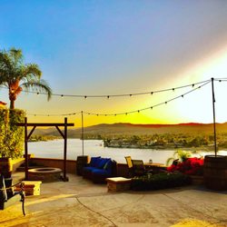 Newport Lights - Backyard wedding!