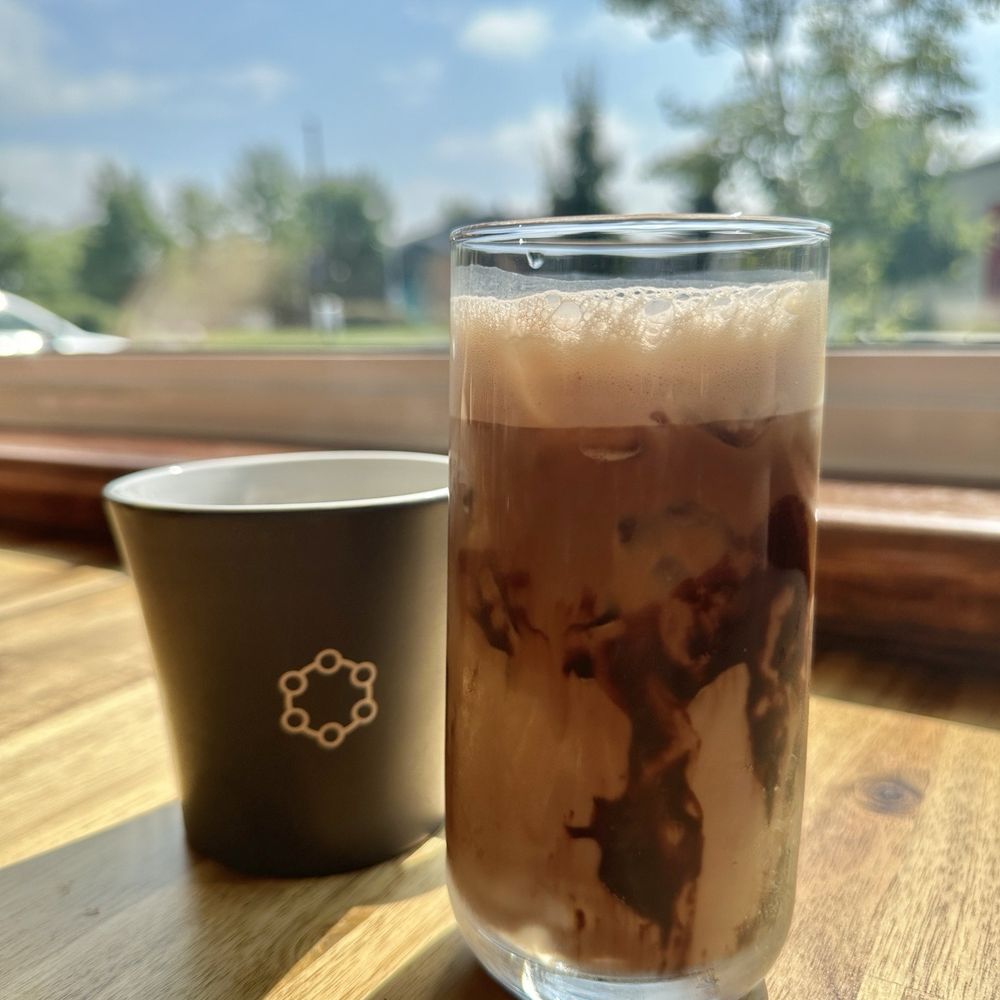 BBCR Cafe - Back: Drip Coffee ($1.50) Front: Lilly - Ice Mocha with Oat Milk ($6) - Coffee & Tea Near Me - Ottawa, Ontario BBCR Cafe - Back: Drip Coffee ($1.50) Front: Lilly - Ice Mocha with Oat Milk ($6) - Coffee & Tea Near Me - Ottawa, Ontario
