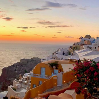 FTLO Travel - Famous Santorini sunset - Travel Services Near Me - El Segundo, California