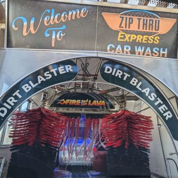 Zip Thru Express Car Wash - Gas Stations Near Me - Santa Clara, California
