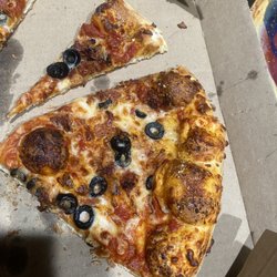 Domino's Pizza - Two slices of pizza