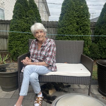 Conrad Cares - Enjoying some warm weather with this peach. - Home Health Care Near Me