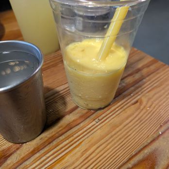 Full House BBQ - What was left of my Mango Smoothie - Barbeque Near Me - Las Vegas, Nevada