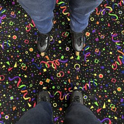 Paradise Skate Roller Rink - I love the carpet!!!!