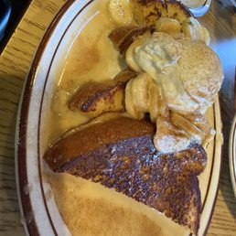 Banana foster French toast Banana foster French toast