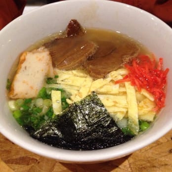 Ramen Yukinoya - Okinawa Soba (regular size $8.75) comes with flat noodles - Ramen Near Me - Arcadia, California Ramen Yukinoya - Okinawa Soba (regular size $8.75) comes with flat noodles - Ramen Near Me - Arcadia, California