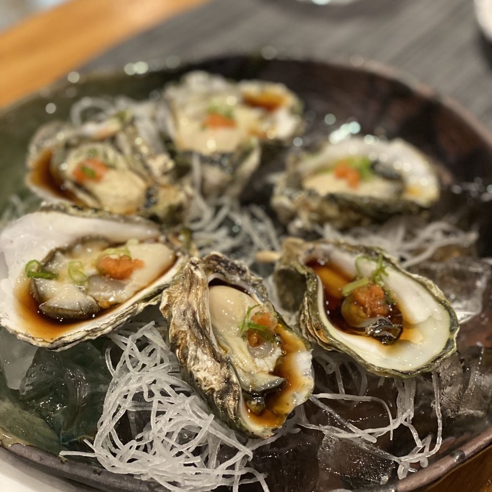 Sake Kawa - Half dozen oysters - Sushi Bars Near Me - Astoria, New York Sake Kawa - Half dozen oysters - Sushi Bars Near Me - Astoria, New York