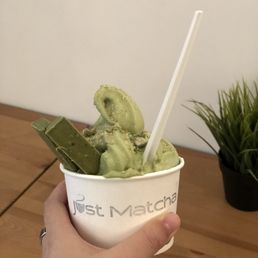 matcha soft serve matcha soft serve