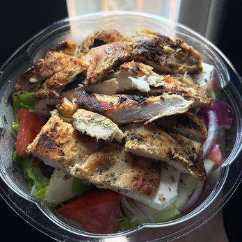 Vernon Grille - Greek Salad Grilled Chicken Breast A la Cartegrilled - Greek Near Me - City, New York Vernon Grille - Greek Salad Grilled Chicken Breast A la Cartegrilled - Greek Near Me - City, New York