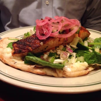 Boulevard Grill & Warehouse - Salmon Pita! Newer menu item = amazing. - New American Near Me - Johnstown, Pennsylvania Boulevard Grill & Warehouse - Salmon Pita! Newer menu item = amazing. - New American Near Me - Johnstown, Pennsylvania