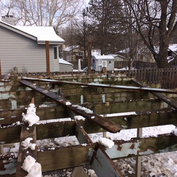 Full 9 Yards - the inside of a house that is being demolished - Lawn Services Near Me