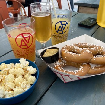 Audacious Aleworks Brewery & Taproom - Beer + Frozen and Pretzels and popcorn l - Breweries Near Me - Falls Church, Virginia Audacious Aleworks Brewery & Taproom - Beer + Frozen and Pretzels and popcorn l - Breweries Near Me - Falls Church, Virginia