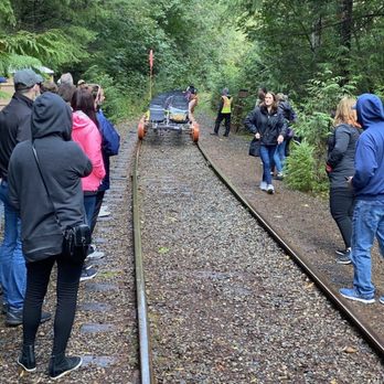 Vance Creek Railriders - At the turn around point, 6.5 miles up track - Recreation Centers Near Me - Shelton, Washington Vance Creek Railriders - At the turn around point, 6.5 miles up track - Recreation Centers Near Me - Shelton, Washington