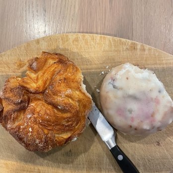 Sebastian Coffeehouse - Kouign-amann and lemon-blueberry scone - Coffee & Tea Near Me - Cincinnati, Ohio Sebastian Coffeehouse - Kouign-amann and lemon-blueberry scone - Coffee & Tea Near Me - Cincinnati, Ohio