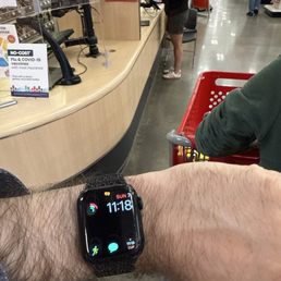 Waiting in a short line for 40 mins to pick up my wife's prescription. Waiting in a short line for 40 mins to pick up my wife's prescription.