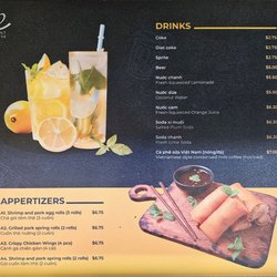 Menu- front