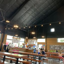 Inside the station Inside the station