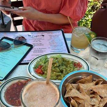 Lupe's East L.A. Kitchen - Iced Mocha con Leche + Salsa Fresca and Tortilla Chips + Guacamole + House Margarita - Mexican Near Me - New York, New York Lupe's East L.A. Kitchen - Iced Mocha con Leche + Salsa Fresca and Tortilla Chips + Guacamole + House Margarita - Mexican Near Me - New York, New York
