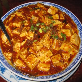 Sichuan Pavilion - Mapo tofu (spicy tofu with minced meat). - Szechuan Near Me - Washington, DC, District of Columbia Sichuan Pavilion - Mapo tofu (spicy tofu with minced meat). - Szechuan Near Me - Washington, DC, District of Columbia