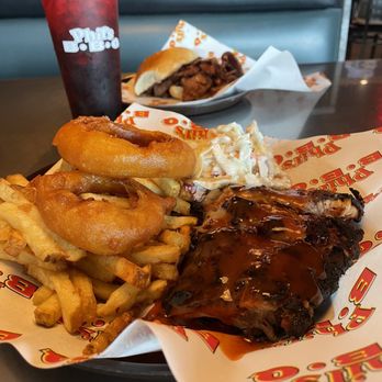 Phil's BBQ - Baby back tickler and El toro sandwich - Barbeque Near Me - Santee, California Phil's BBQ - Baby back tickler and El toro sandwich - Barbeque Near Me - Santee, California