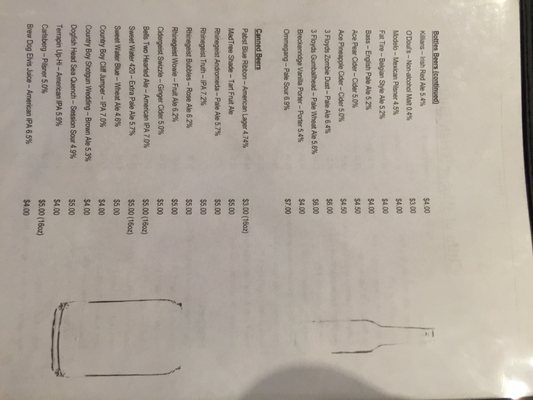 Menu photo 2 Cliffs of Moher Irish Pub Bowling Green, KY