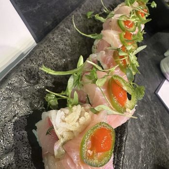 Cavi Sushi - Yellowtail Serrano Roll - Sushi Bars Near Me - Glendale, California