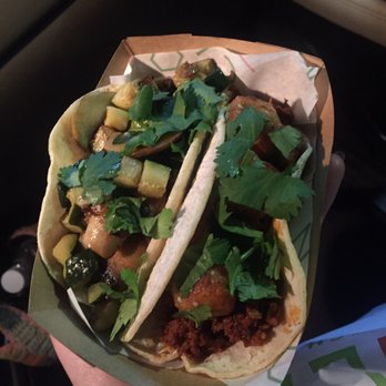 Cocina Cilantro - Vegetarian Taco and Soy Chorizo Taco made Vegan tastes even better than it looks - Mexican Near Me - Glendale, California