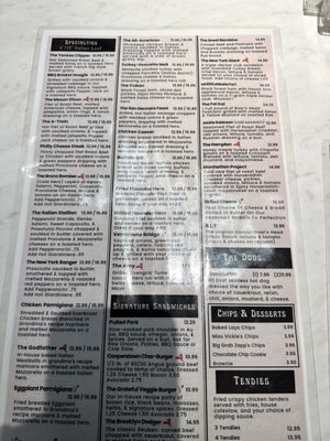 Menu photo 1 Empire State Delicatessen New Orleans, LA Menu photo 1 Empire State Delicatessen New Orleans, LA
