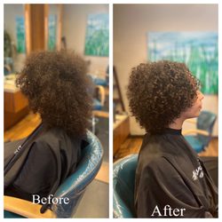 Surrender Salon - Curly cut by Priscilla Denise