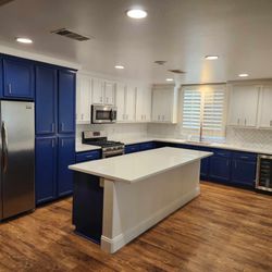 Delta Carpet Warehouse - Kitchen Renovation Happy Customer.