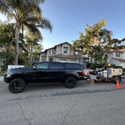 HPI Outside Drainage Services - Setting Up For Hydro Jetting/Cleaning