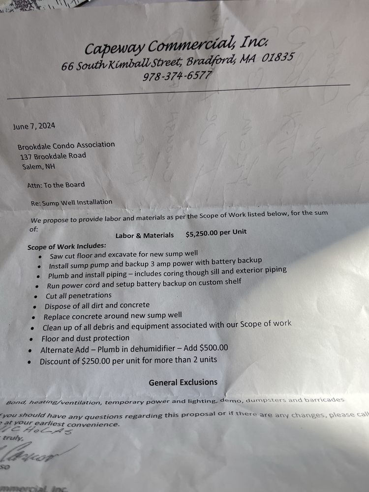 Slide of Capeway Commercial