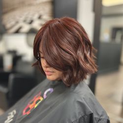 Hair Over Heels Salon - Color SPICE!