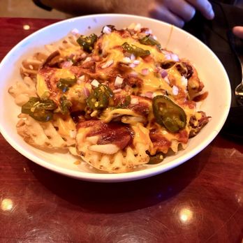 Ruby Red's BBQ - Brisket fries with cowboy candy - Barbeque Near Me - La Habra, California