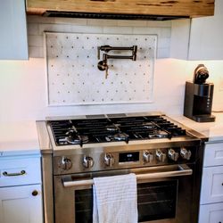 A & J Sheet Metal - Custom fabricated, stainless steel counter top trim. We handled everything from measurements to install!