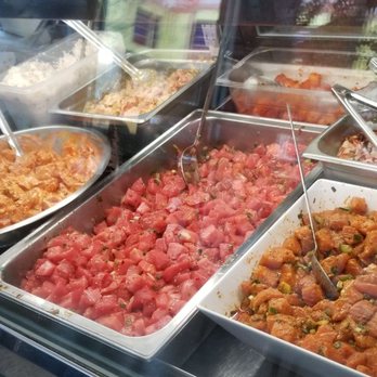 Seattle Fish Guys - nice assortment of poke goodness - Seafood Markets Near Me - Seattle, Washington Seattle Fish Guys - nice assortment of poke goodness - Seafood Markets Near Me - Seattle, Washington