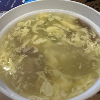 Toishan Kitchen - Mushroom, Peas, Egg Drop Soup: ($11.95): heart-warming! - Chinese Near Me - Victoria, British Columbia