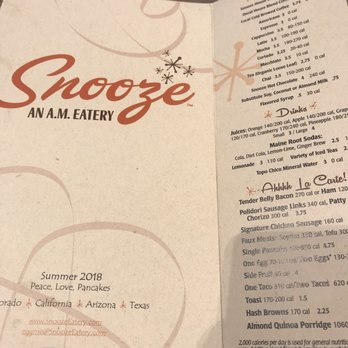 Snooze, an A.M. Eatery - Breakfast & Brunch Near Me - Addison, Texas
