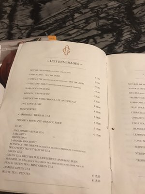 Menu photo 4 Antico Caffè Greco Rome, RM