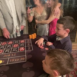 21 Fun Casino Party - Even the kids had fun!