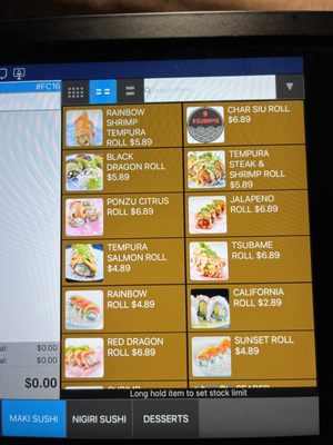 Menu photo 2 Tsubame Rotating Sushi Vineyard, UT