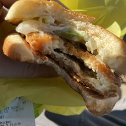 Once again, McChicken extra pickle is like eating 2 slices of pickle on some cardboard.