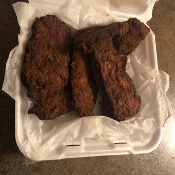 Wingbasket - Those are suppose to be 6 Chicken Tenders. They were burnt. The manager was a total nonchalant jerk! - Chicken Wings Near Me - Nolensville, Tennessee