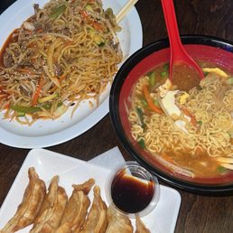 3. Spicy Korean Beef noodle 5. Korean spicy ramen 4. Gyoza 3. Spicy Korean Beef noodle 5. Korean spicy ramen 4. Gyoza